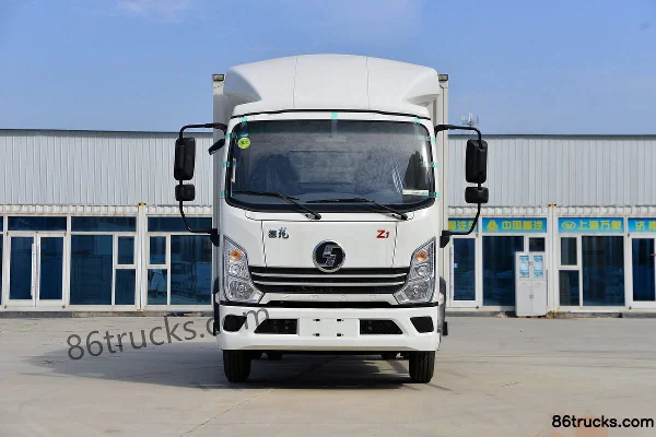 SHACMAN Light Truck Delong Z1 Houlang Platform Edition 140hp 4X2(6 wheels) 4.18m Single Row Box Van Light Truck (Zhuchi 5-speed) Exterior (2