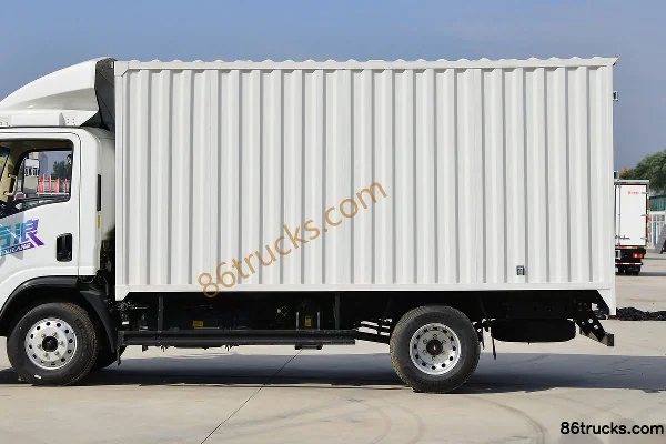 SHACMAN Light Truck Delong Z1 Houlang Platform Edition 140hp 4X2(6 wheels) 4.18m Single Row Box Van Light Truck (Zhuchi 5-speed) Body (2)