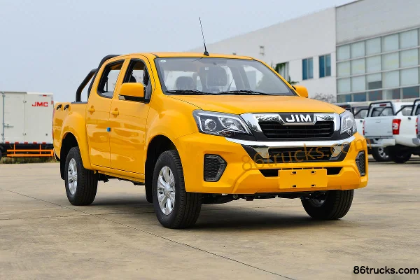 Jiangxi Isuzu Ruimai 2023 Model 2.5T Diesel 143 hp Manual 2WD Long Wheelbase Double Cab Pickup (Engineering Yellow)