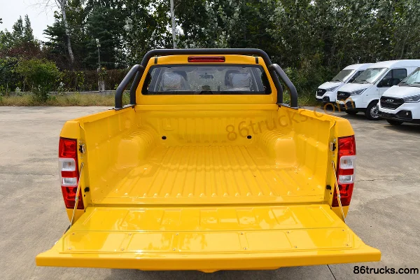 Jiangxi Isuzu Ruimai 2023 Model 2.5T Diesel 143 hp Manual 2WD Long Wheelbase Double Cab Pickup (Engineering Yellow) Body (2) | 86Trucks