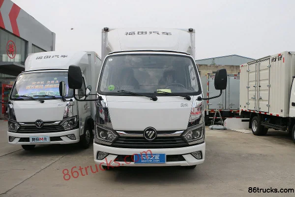 Foton Aoling M Card 2.0L 144hp 4X2(6 wheels) Gasoline 3.38m Single Row Box Mini Truck (Hydraulic Brake) Exterior (2) | 86Trucks