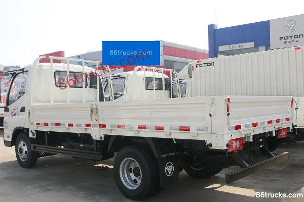 Foton Auman Jiyun Classic Edition 170 hp 4X2(6 wheels) 4.17 m single-row stake light truck (China VI) Body (3) | 86Trucks