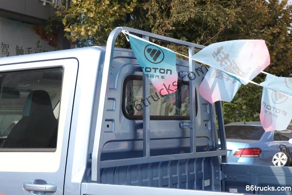 Foton Xiangling Q monocoque luxe 1.6L 120 ch 4X2(6 roues) essence mini camion plateau double cabine 2,5 m Carrosserie (2) | 86Trucks