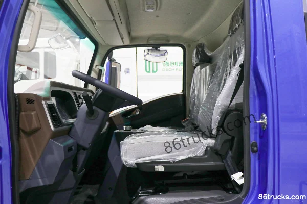 SHACMAN Dechuang Baijing 4.5T Speed Edition 4.05m Single-row Fuel Cell Refrigerated Truck 18.7kWh 4X2(6 wheels) Cab (3) | 86Trucks