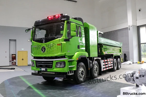Proton Auto 31T 8X4(12 wheels) 5.6m Fuel Cell Dump Truck 127.7kWh Exterior (2) | 86Trucks