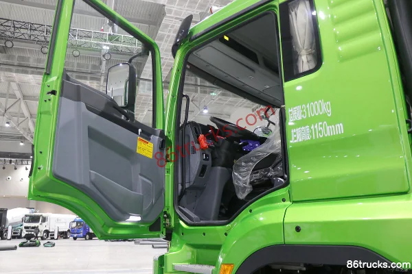 Proton Auto 31T 8X4(12 wheels) 5.6m Fuel Cell Dump Truck 127.7kWh Cab (1) | 86Trucks