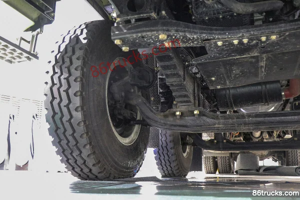 Proton Auto 31T 8X4(12 wheels) 5.6m Fuel Cell Dump Truck 127.7kWh Chassis (2) | 86Trucks