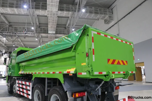 Proton Auto 31T 8X4(12 wheels) 5.6m Fuel Cell Dump Truck 127.7kWh Body (1) | 86Trucks