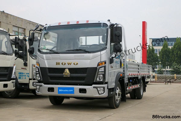 Sinotruk HOWO Hanjiang 150 ch 4X2(6 roues) 4,15 m camion plateau à cabine simple (WLY 6 vitesses) Extérieur (3) | 86Trucks