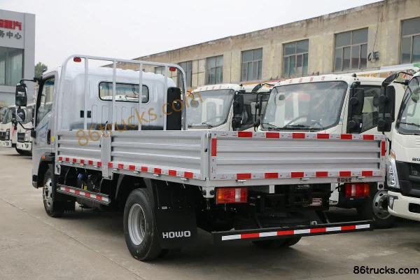 Sinotruk HOWO Hanjiang 150 ch 4X2(6 roues) 4,15 m camion plateau à cabine simple (WLY 6 vitesses) Carrosserie (2) | 86Trucks