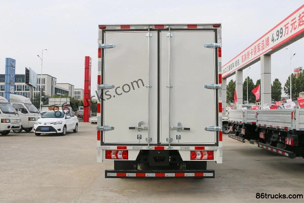 JAC Junling V3 88 ch 4X2(6 roues) Fourgon léger à cabine simple 3,7 m (HFC5040XXYP93K1B4V) Carrosserie (3) | 86Trucks