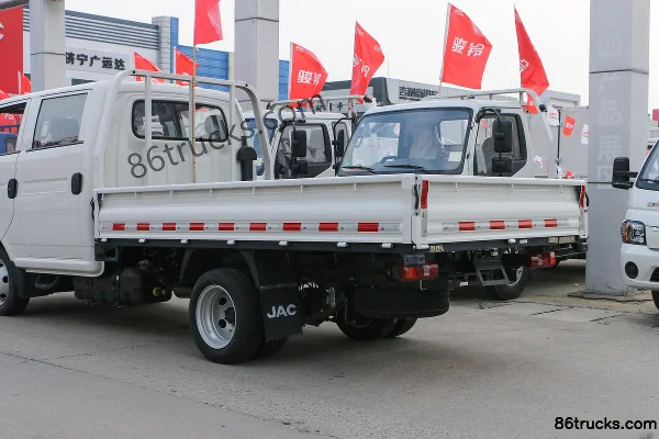 JAC Kaida X6 1.6L 120 ch 4X2(6 roues) essence 2,75 m micro camion plateau double cabine (China VI) Carrosserie (2) | 86Trucks