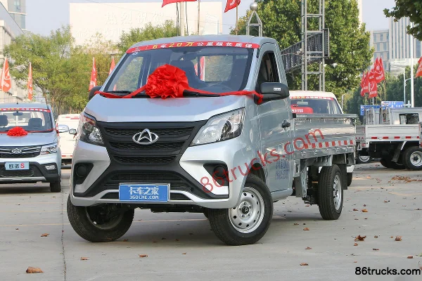 Ankai Xingka 2019 Basic 1.5L 116 hp 4X2(6 wheels) Gasoline 3.05m Single Row Flatbed Mini Truck (China VI) Exterior (2) | 86Trucks