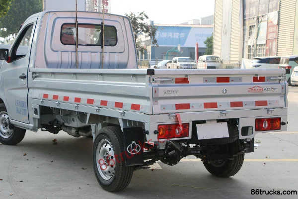 Ankai Xingka 2019 Basic 1.5L 116 hp 4X2(6 wheels) Gasoline 3.05m Single Row Flatbed Mini Truck (China VI) Body (2) | 86Trucks