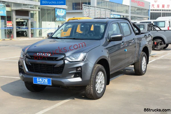 Jiangxi Isuzu Lingtuo 6-Series Leading Edition 2L Gasoline 220hp AT Auto 4WD Standard Wheelbase Van Pickup Cab (3) | 86Trucks