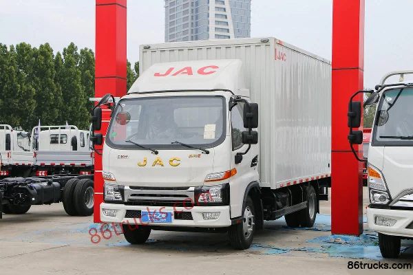 JAC Shuailing E Medium Body 129ch 4X2(6 roues) 4.15m cabine simple fourgon léger (China VI) Extérieur (3) | 86Trucks