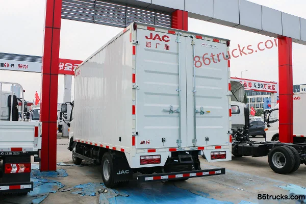 JAC Shuailing E Medium Body 129ch 4X2(6 roues) 4.15m cabine simple fourgon léger (China VI) Carrosserie (1) | 86Trucks