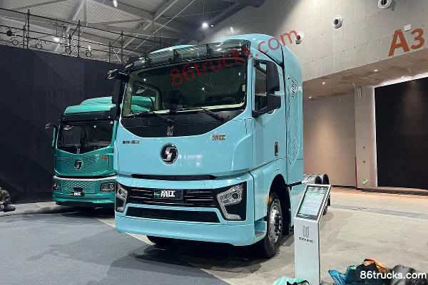 Proton Auto 6X4(10 roues) tracteur routier à pile à combustible 58.73kWh Extérieur (2) | 86Trucks