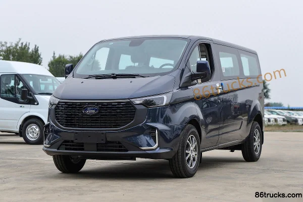 JMC New Transit 143hp 7/8/9 seats 2.0T Diesel 9-speed Automatic Medium Wheelbase Low Roof Multi-purpose Passenger Vehicle (China VI) Exterio