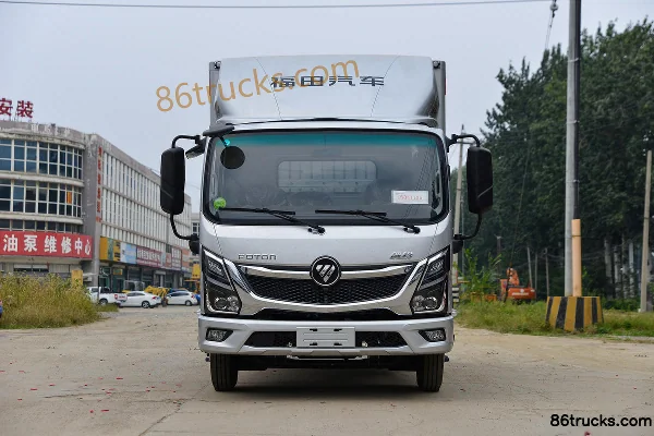 Foton Yutu III 158hp 4X2(6 wheels) 4.14m AMT Automatic Single Row Van Light-Duty Truck Exterior (2) | 86Trucks