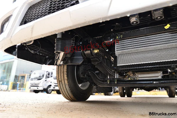 Foton Yutu III 158hp 4X2(6 wheels) 4.14m AMT Automatic Single Row Van Light-Duty Truck Chassis (2) | 86Trucks