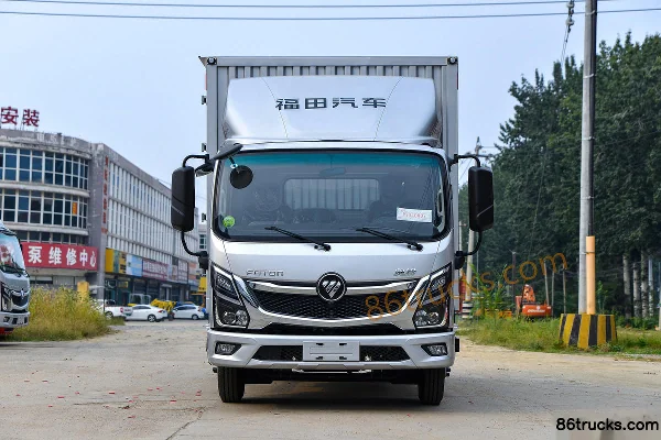 Foton Yutu III 158hp 4X2(6 wheels) 4.14m AMT Automatic Single Row Van Light Truck (6 doors) Exterior (2) | 86Trucks