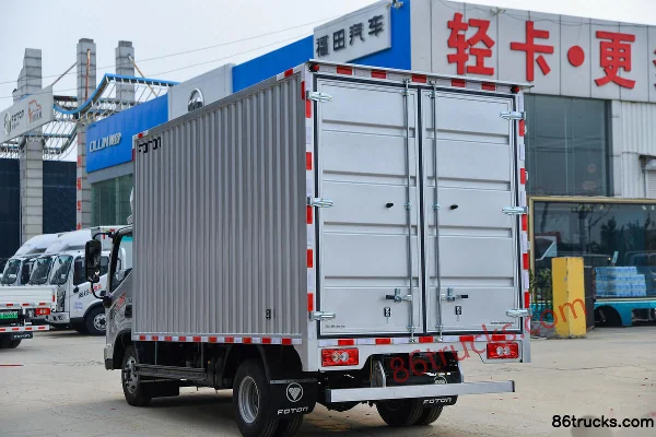Foton Yutu III 158hp 4X2(6 wheels) 4.14m AMT Automatic Single Row Van Light Truck (6 doors) Body (3) | 86Trucks