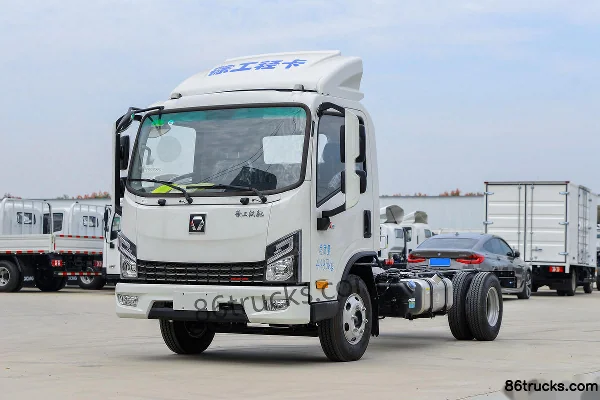 XCMG Hanchi Tianwangxing 150 ch 4X2(6 roues) camion fourgon léger cabine simple 4,15 m (China VI) Extérieur (3) | 86Trucks