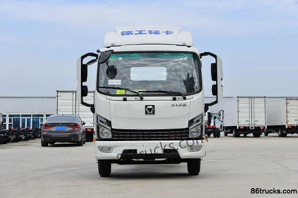 XCMG Hanchi Tianwangxing 150 ch 4X2(6 roues) camion fourgon léger cabine simple 4,15 m (China VI) Extérieur (2) | 86Trucks