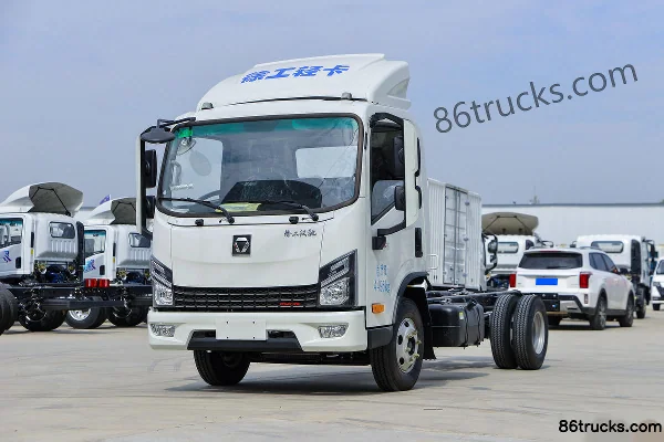 XCMG Hanchi Tianwangxing 150 hp 4X2(6 wheels) 4.18m Single Row Stake Light Truck (China VI) Exterior (3) | 86Trucks