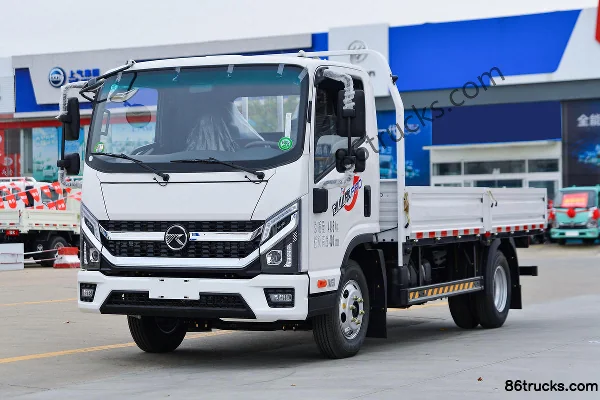 Kama Kaijie M3 Deluxe Edition 150 hp 4X2(6 wheels) 4.16m Single Row Flatbed Light Truck Exterior (3) | 86Trucks