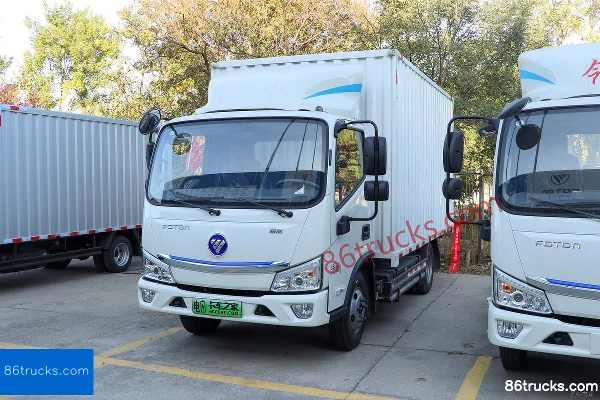Foton iBlue 4.5T 4.14m single-row cab electric van light truck 81.14kWh 4X2(6 wheels) Exterior (3) | 86Trucks