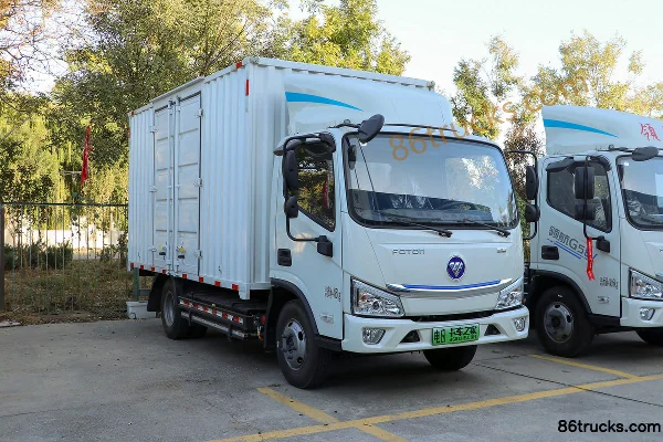 Foton iBlue 4.5T 4.14m single-row cab electric van light truck 81.14kWh 4X2(6 wheels) Exterior