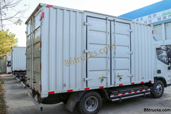 Foton iBlue 4.5T 4.14m single-row cab electric van light truck 81.14kWh 4X2(6 wheels) Body (2) | 86Trucks