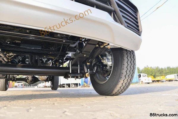 Dongfeng T3 1.3L 91 hp 4X2(6 wheels) 3.05m single-row flatbed mini truck (single rear tire, with A/C) Chassis (3) | 86Trucks