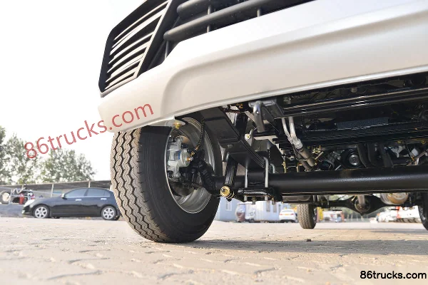 Dongfeng T3 1.3L 91 hp 4X2(6 wheels) 3.05m single-row flatbed mini truck (single rear tire, with A/C) Chassis (2) | 86Trucks