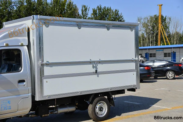 Dongfeng T3 1.2L Gasoline 91hp 4X2(6 wheels) Mengwo 5-Speed 3.05m Single Row Wing Opening Box Micro Truck (Single Rear Tire) Body (2) | 86Tr