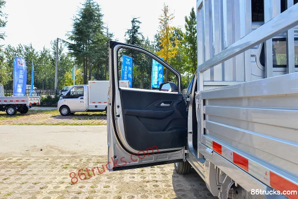 Lingshi Automobile Huangjin Ka Édition Pionnier 3,5T 3,52m cabine simple hybride rechargeable à autonomie étendue micro-camion à ridelles 13