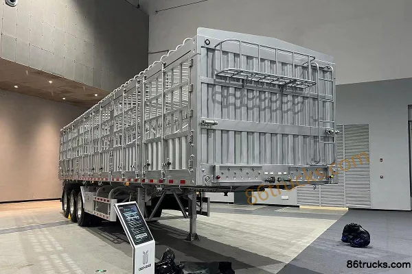 SHACMAN Huainan SHACMAN Huainan 12m Series Stake Semi-trailer