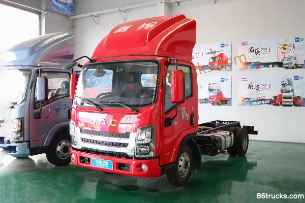 JACM6 3L CNG 129hp 4X2(6 wheels) WLY 8-speed Air Brake 3600 Wheelbase 3.82m One-and-a-half Row Van Light Truck Exterior (3) | 86Trucks