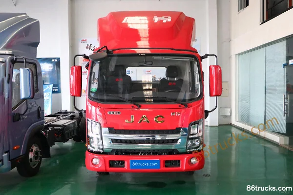 JACM6 3L CNG 129hp 4X2(6 wheels) WLY 8-speed Air Brake 3600 Wheelbase 3.82m One-and-a-half Row Van Light Truck Exterior (2) | 86Trucks