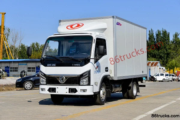 Dongfeng Fuxiaorui M5Q 1.6L 120hp 4X2(6 wheels) Gasoline 3.8m Single Row Van Micro Truck (China VI) Exterior (3) | 86Trucks