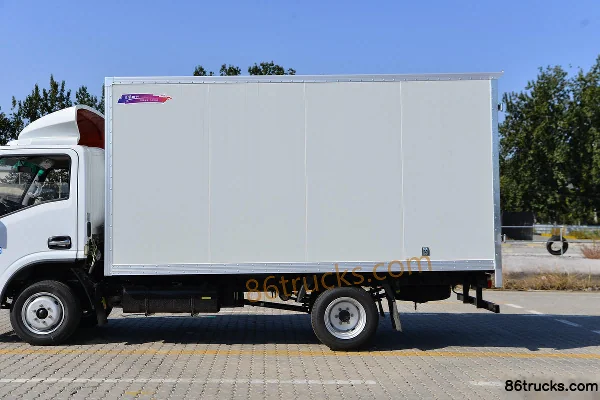 Dongfeng Fuxiaorui M5Q 1.6L 120hp 4X2(6 wheels) Gasoline 3.8m Single Row Van Micro Truck (China VI) Body (2) | 86Trucks