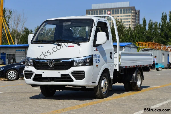 Dongfeng T5 1.5L 110hp 4X2(6 wheels) 3.1m single-row flatbed light truck Exterior (3) | 86Trucks