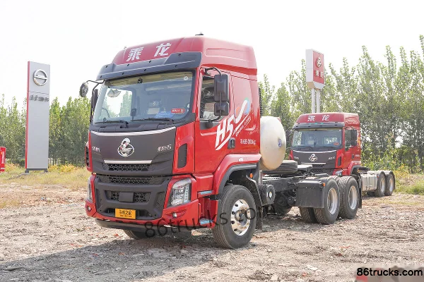 Dongfeng H5 14.8L LNG 520 hp 6X4(10 wheels) Fast Gear 12-Speed Tractor Truck Exterior (3) | 86Trucks