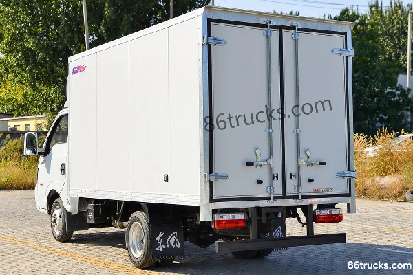 Dongfeng T5 1.6L 122 hp 4X2(6 wheels) gasoline 3.8m single-row van mini truck (China VI) Body (3) | 86Trucks