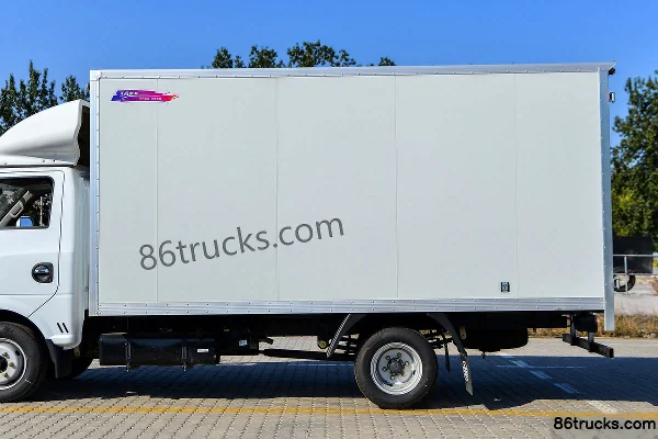 Dongfeng T6 2.0L 150hp 4X2(6 wheels) Gasoline 3.52m Single Row Van Light Truck (China VI) Body (2) | 86Trucks