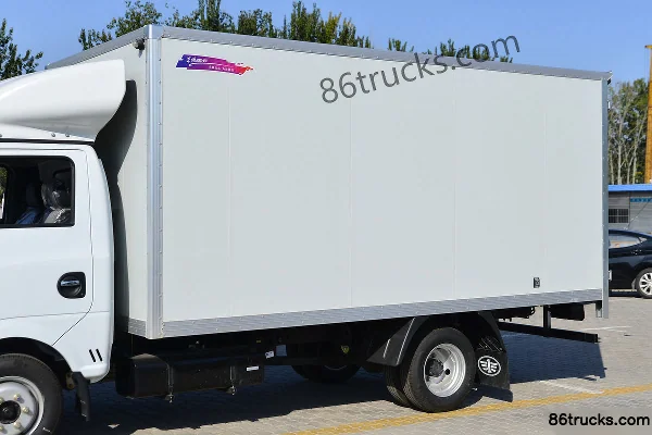 Dongfeng T6 2.0L 150hp 4X2(6 wheels) Gasoline 3.52m Single Row Van Light Truck (China VI) Body (1) | 86Trucks