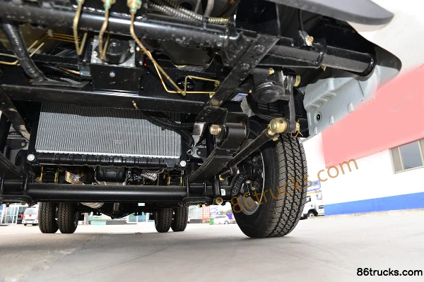 Kama Ruihang X1 1.6L 120 hp 4X2(6 wheels) Gasoline 3.63m single-row flatbed mini truck Chassis (3) | 86Trucks