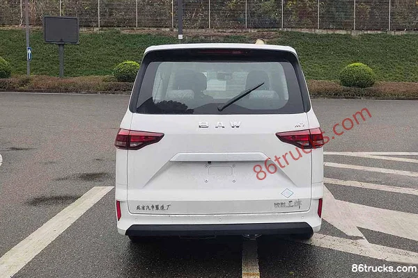 BAW Wangpai M7 Édition Affaires de Luxe 122 ch CNG 7 places véhicule utilitaire Extérieur (2) | 86Trucks
